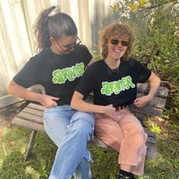 Sprinter Black/Green Logo Tee