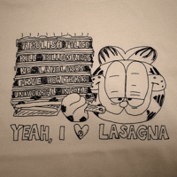 Image 2 of I LOVE LASAGNA SHIRT
