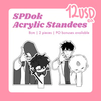 Image 1 of [Stock] SpDok Throwing Standees