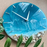 Image 1 of Townsville Workshop 'Resin Beach Themed Clock' 