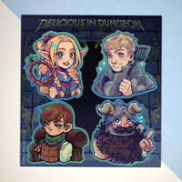 Delicious in Dungeon Sticker Sheet