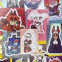 Image 1 of [HAZBIN HOTEL] Vinyl Stickers