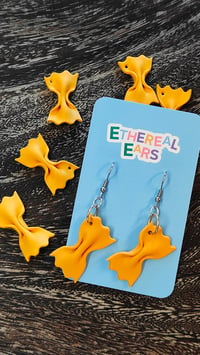 Image 1 of Farfalle Pasta Earrings 