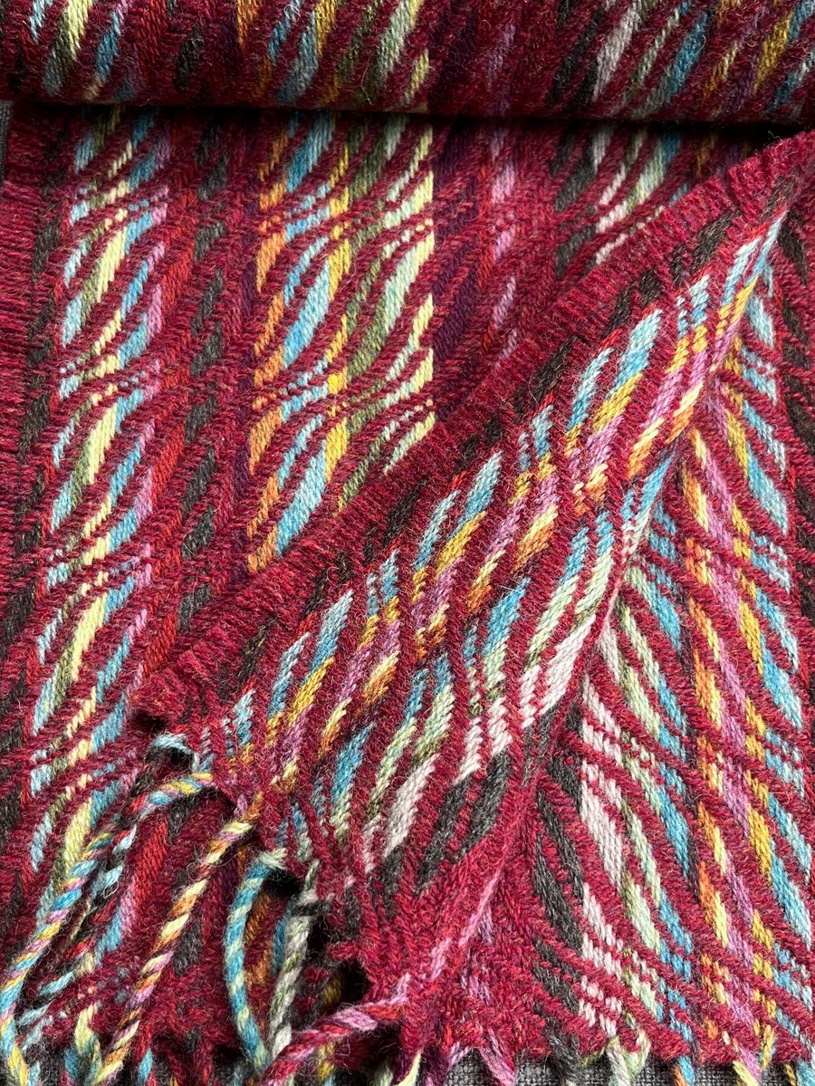Image of Passionfruit & Hawthorn Narrow Scarf