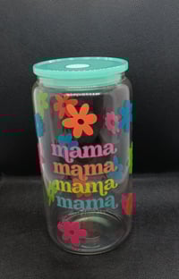 "Mama" Glass Cup