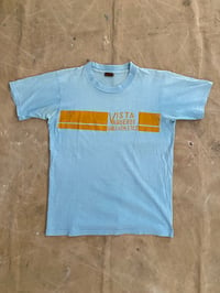 Image 2 of 70s VISTA VAQUEROS FADED BLUE T-SHIRT