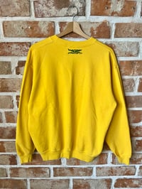 Image 2 of Fantastical Butterfly Sweatshirt in Sunflower Yellow L