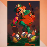 Salmon Run Print