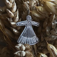 Image 2 of Made to order Corn dolly pendant 