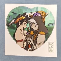 [HADES] - Thanatos x Zagreus - Vinyl Stickers
