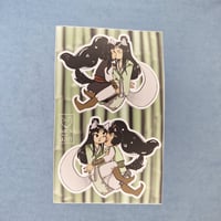 Image 3 of [MXTX] Hualian, Xie Lian,  Bingqiu, Bingpup  - Vinyl Stickers