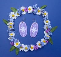 Image 3 of BOUCLES D'OREILLES FLEUR 