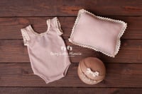 Image 1 of Samantha set lace light beige