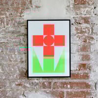 Image 1 of SILKSCREEN FLOWER / BRILLO