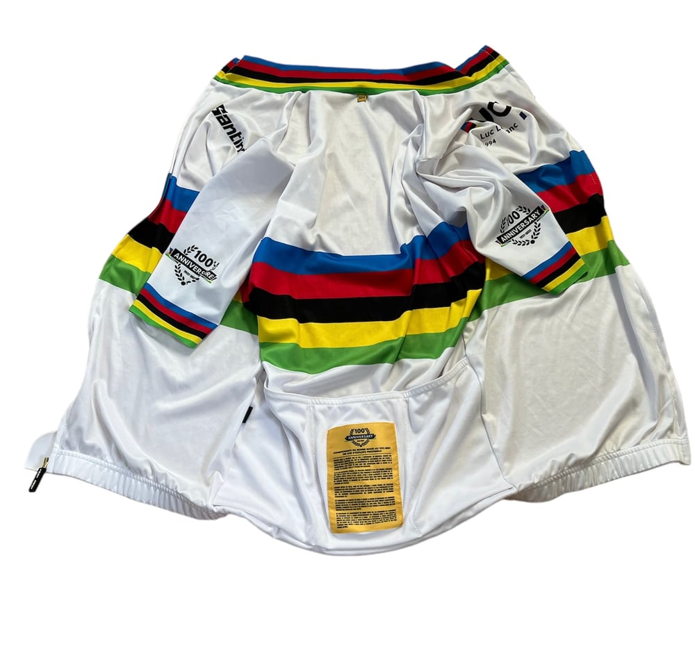 Luc Leblanc - 1994 - Commemorative jersey for the 100th anniversary of the International Cycling Uni