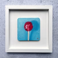 Image of Framed mini oil painting - Lolly