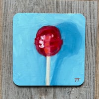 Image of Framed mini oil painting - Lolly