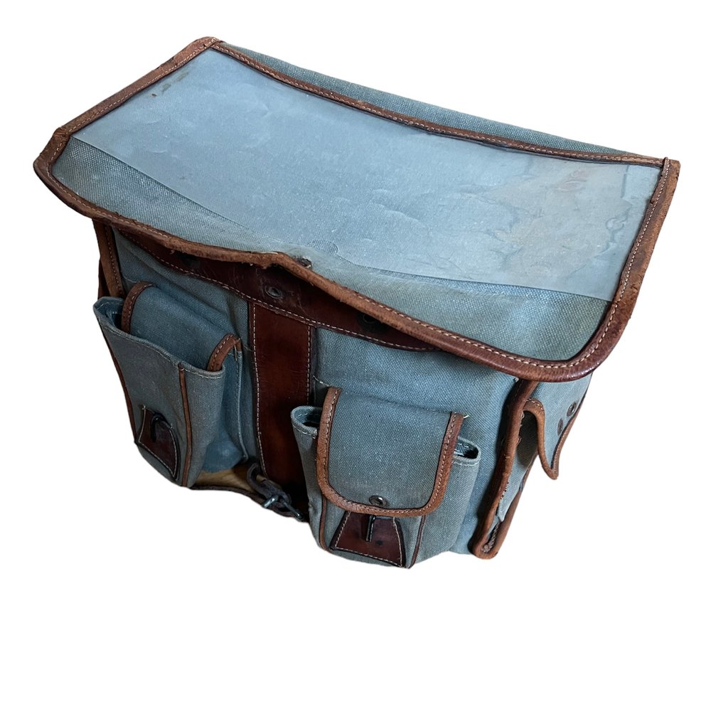 Bicycle pannier for touring cyclists, Made by AC Sologne. 