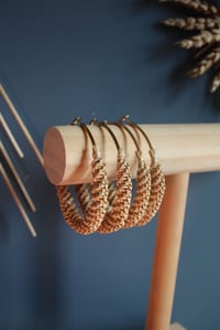 Image 2 of Hoop earrings 70mm