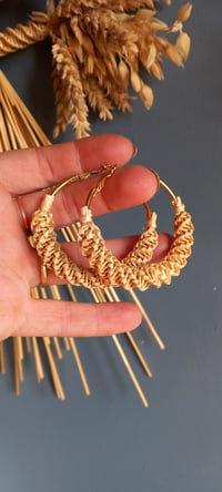 Image 3 of Hoop earrings 50mm