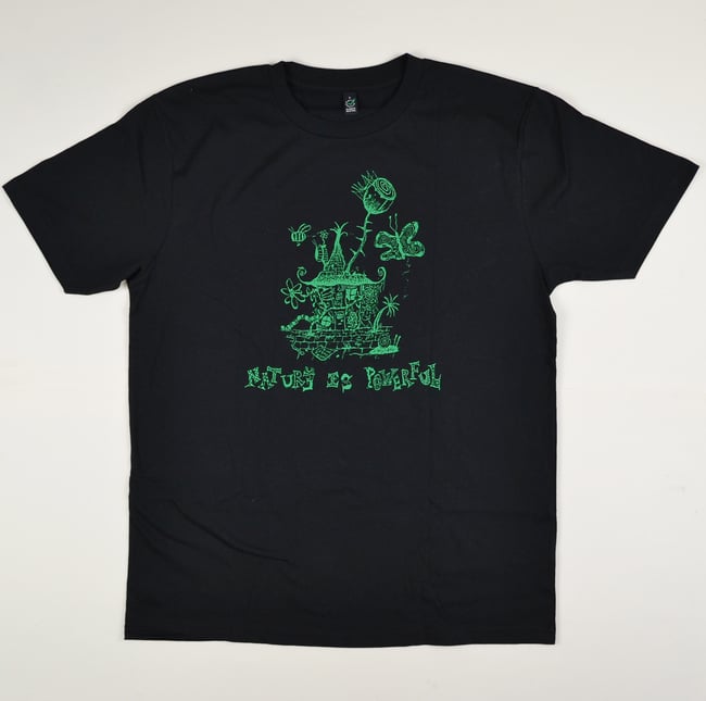 NATURE IS POWERFUL - Black