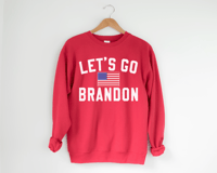 Image 1 of Let's Go Brandon - Unisex Sweatshirtfrom PatriotsCo.com