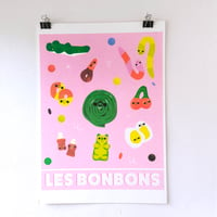 Grand poster : les bonbons