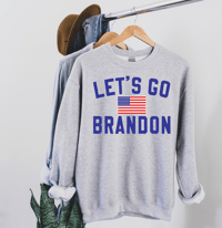 Image 1 of Let's Go Brandon Blue - Unisex Sweatshirt