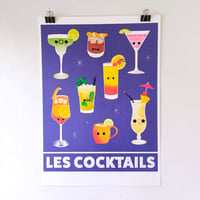 Grand poster : les cocktails