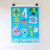 Grand poster : les chiffres