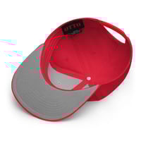 Image 7 of Trump 45-47 USA Flag Red - Snapback Hat from PatriotsCo.com