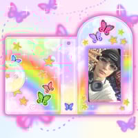 Image 4 of Rainbow Butterfly Photocard Collect Book