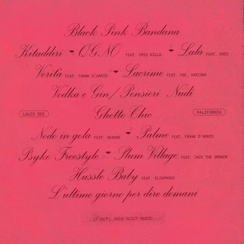 Image of LOUIS DEE - PALIFORNIA (CD)