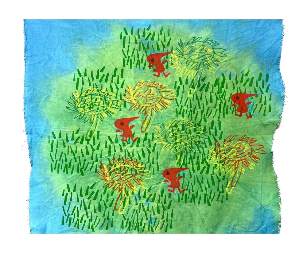 DWD Birds in the Grass Tapestry #1