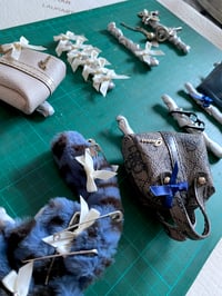 Image 7 of 🎀 ANGEL CAPSULE 🎀 UNIQUE PIECE 🎀 HANDMADE MINI CLAIRE'S LOOK NAIL SET