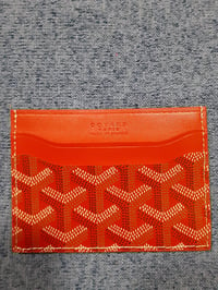 Image 1 of Goyard Card Holder Red