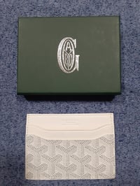 Image 2 of Goyard Card Holder Cream/White