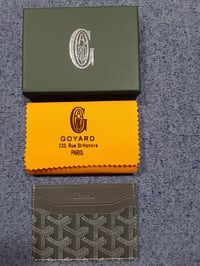 Image 8 of Goyard Card Holder Grey