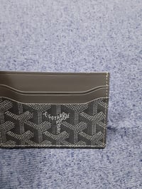 Image 7 of Goyard Card Holder Grey