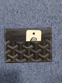 Image 7 of Goyard Card Holder Black