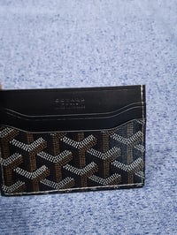 Image 3 of Goyard Card Holder Black