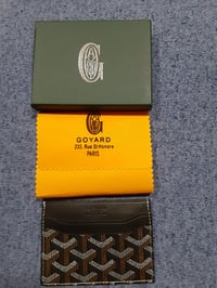 Image 8 of Goyard Card Holder Black