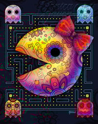 Mrs. Pac Muertos (SUGAR SIN) - Print