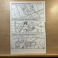 THE HE-MAN EFFECT original art: Transformer Death