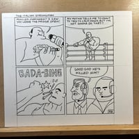 Sopranos Original Art Comic