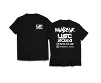 Invade UK USC Black T-shirts