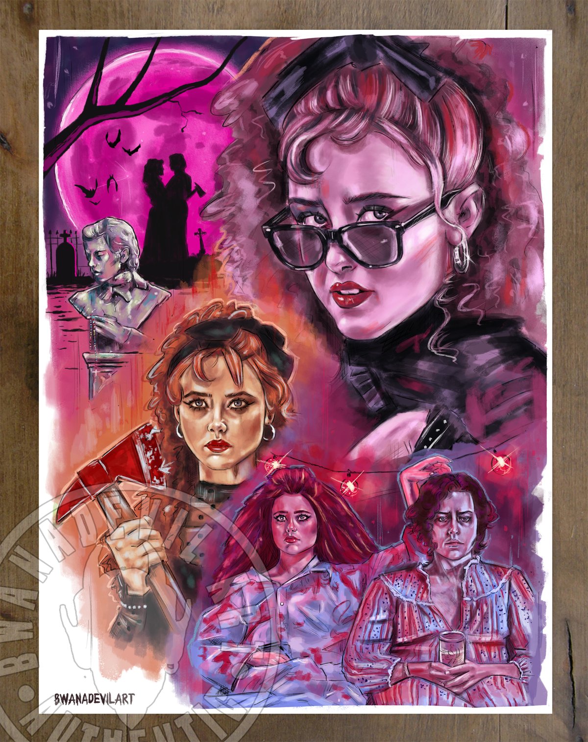 Image of Lisa Frankenstein 9x12 in. Art Prints