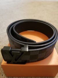 Image 2 of LV Belt Checker Black