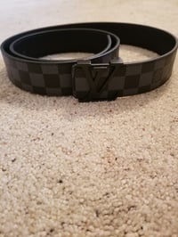 Image 7 of LV Belt Checker Black