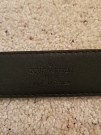 Image 5 of LV Belt Checker Black